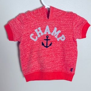 Oshkosh baby b’gosh 0-3 month “champ” hoodie